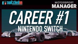 Motorsport Manager (Switch) - Series #1 - SwitchedOn Racing launches!