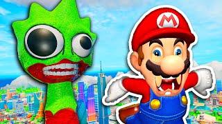 Mario Plays SPRUNKI.EXE CRAZY GREEN SPRUNKI.EXE MOD DLC UPDATE