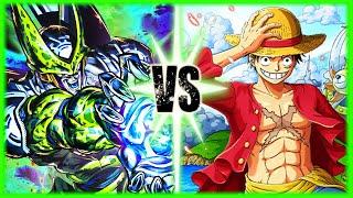 Perfect Cell Vs Luffy | Ft.Megami33