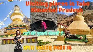 Top visiting places in Tabo Spiti Valley Himachal Pradesh/Tabo Village,Monastery/Tabo Caves#himachal