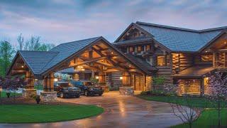 BEAUTIFUL! 100+ WOODEN CABIN HOUSE DESIGN IDEAS | BEST SMALL CABIN LOG HOMES PLANS INSPIRATION