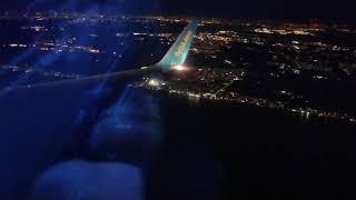 Boeing 737-800 Windy approach in Rome