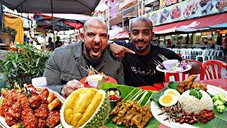 تحدي اكل الشوارع في ماليزيا Malaysian Street Food 