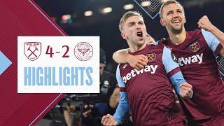 West Ham 4-2 Brentford | Brilliant Bowen Bags Hat-Trick | Premier League Highlights