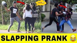 SLAPPING PRANK IN PUBLIC | SRI LANKA