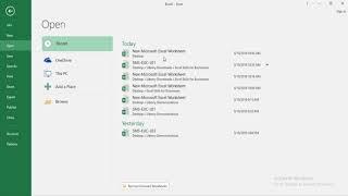 Microsoft Excel 2016 - Understanding Graphic User Interface (GUI)