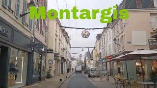 A trip to to Montargis 4K- Driving- French region
