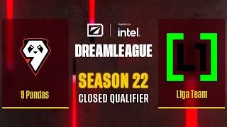 Dota2 - 9 Pandas vs L1ga Team - Game 3 - DreamLeague Season 22 - CQ - EEU