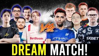 "DREAM DOTA MATCH WE NEEDED.." - ALL BIG NAMES!