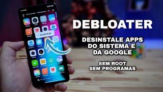 BOOM - Como Desinstalar Apps do Sistema e da Google do seu XIAOMI - Sem programas - Sem Root 