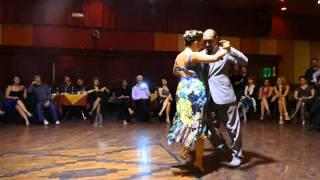 Santiago Castro & Carla Rossi, La milonga de Buenos Aires - Napoli, Salon Baires (Majestic)