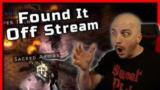 OMG!!! Live Unique Sacred Armor Identification - Diablo 2 Resurrected