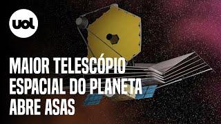 Assista ao momento em que o telescópio espacial James Webb inicia suas atividades