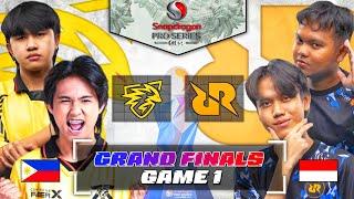 ONIC PH vs RRQ GAME 1 GRAND FINAL | ESL SNAPDRAGON PRO SERIES - MOBILE MASTER 2025