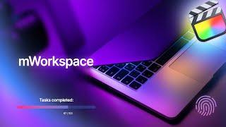 mWorkspace — 83 Minimalistic & Stylish Elements for Final Cut Pro — MotionVFX