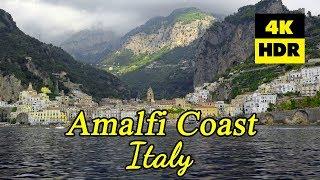 Amalfi Coast: from Salerno to Positano, Italy in 4K (UHD) HDR