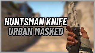  Huntsman Knife Urban Masked | CSGO Knife Showcase