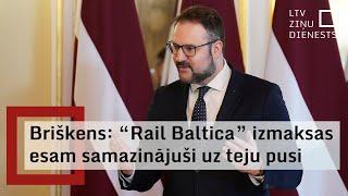 Satiksmes ministrs:  Ir izdevies samazināt “Rail Baltica” izmaksas uz gandrīz pusi