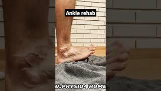 Rehab of the ankle