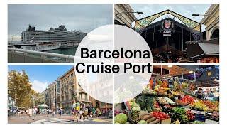 Barcelona Spain Cruise Port and Best FREE La Rambla Excursion, MSC Cruise Port