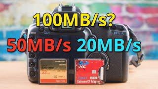 Canon 5D Mark II Compact Flash Memory Card Requirements for Magic Lantern & SD to CF Adapter