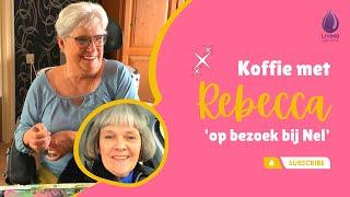 Op koffie bij LAG cursist Nel; ze laat zich door niets tegenhouden!!