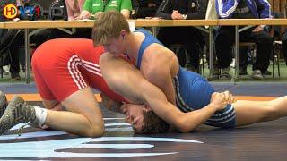  | Wrestling | German Championships 2019 Cadets (Freestyle) - 80kg Round 5 | OPIELA vs. ROLLSING