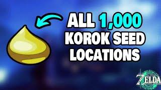 ALL 1,000 Korok Seed Locations in Zelda Tears of the Kingdom (STEP-BY-STEP)