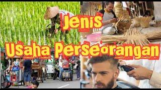 Jenis Usaha Perseorangan