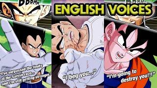 GLOBAL! INT LR VEGETA & GOKU ENGLISH REVIVAL + SUPER ATTACKS! Dragon Ball Z Dokkan Battle