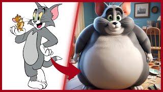 CARTOON but FAT   All Characters 2024| Before and After