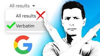 You're Using Google WRONG - Do This Instead