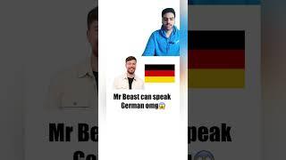 Mr Beast can speak German omg #shorts