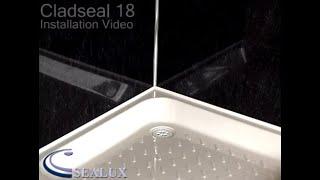 Installing Cladseal for PVC Shower Wall Panels