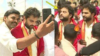 Vishwak Sen Visits Tirumala Temple | Vishwak Sen Latest Video | Daily Culture