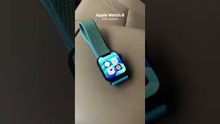 Apple watch 8 with notch and camera 