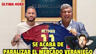 ÚLTIMA HORA: ¡¡NEYMAR ACABA DE CONFIRMAR LA MAYOR BOMBA EN LA HISTORIA DEL BARÇA!!