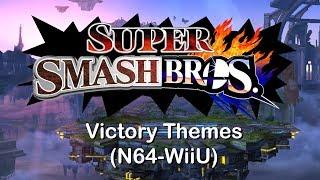 All Super Smash Bros. Victory Themes N64-WiiU