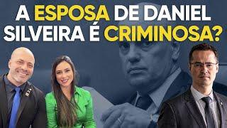 Moraes pode mandar prender, reter passaporte e bloquear redes da esposa de Daniel Silveira?