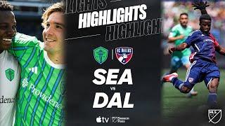Seattle Sounders FC vs. FC Dallas | Full Match Highlights | Albert Rusnák Game-Winner!