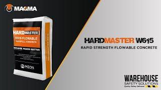 Product video | HardMaster W615 Rapid Strength Flowable Concrete | Presented by WSS