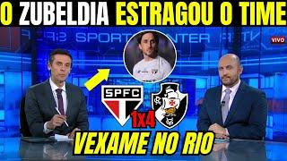 SÃO PAULO RESSUSCITA VASCO E PASSA VEXAME NO BRASILEIRÃO | MÍDIA DEBATE O JOGO | NOTÍCIAS DO SPFC