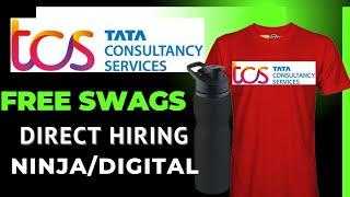 Tcs Free Swags 2025 ! Tcs Hiring Direct Ninja & Digital Roles ! Tcs Hiring 7 LPA | 2025 Hiring