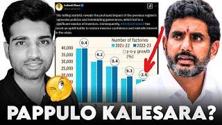 Stanford Lokesh Pappulo Kalesara? | #Ep507 Andhra Podcaster | Vijay Kesari AP Factories Data