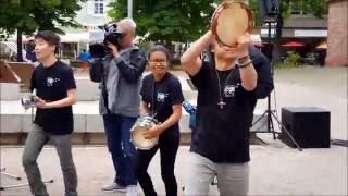 Samba Batucada bei Spiel mich! meets „Karlsruhe klingt – music to go“