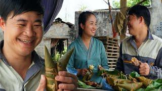 Loving Chieu - Phan prepares food for Chieu with his mother - Chieu's warm meal at work