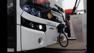 Robot charges electric bus! Rocsys and Ebusco introduce the automation of bus depots.