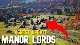 BIGGEST MANOR LORDS UPDATE EVER - NEW MAPS!