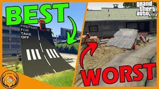 Ranking All Stunt Jumps in GTA 5