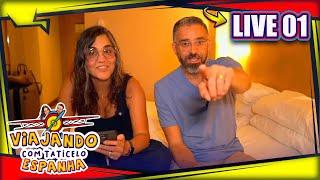 Live01 -  Chegamos em Madrid e fizemos a pior viagem da vida!  #ViajandoComTatiCelo